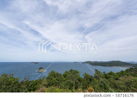 Scenery seen from Kurosaki Pass 58716176