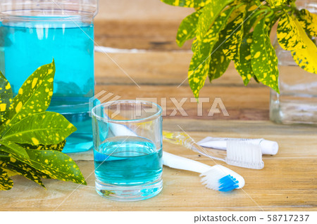 toothbrush ,toothpaste ,mouthwash health care for oral cavity with terry cloth health care for body skin 58717237