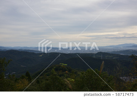 日本岡山縣總社市的福山風光 日本岡山縣總社市的福山風光 58717473
