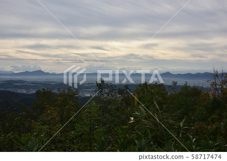 日本岡山縣總社市的福山風光 日本岡山縣總社市的福山風光 58717474