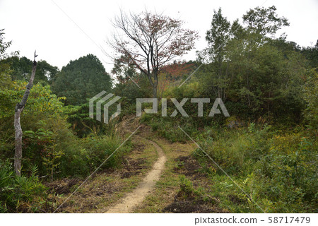 日本岡山縣總社市的福山風光 58717479