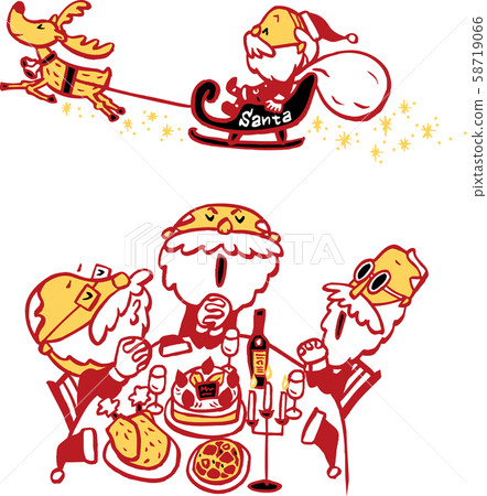聖誕老人的晚餐 58719066