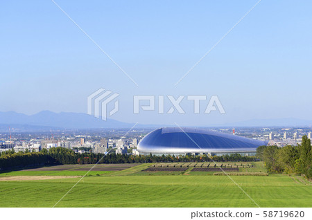 札幌市立高岡展望台（札幌巨蛋）的景色 58719620