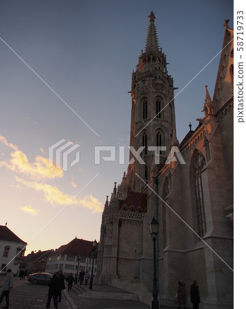 Matthias Cathedral in Budapest, Hungary Matthias Cathedral in Budapest, Hungary 58719733