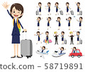 Travel, office worker, female 58719891