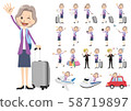 Travel, office worker, female 58719897