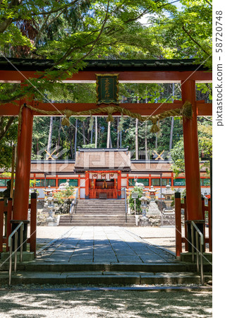 Sanno Torii Oharano Shrine approach Sanno Torii Oharano Shrine approach 58720748
