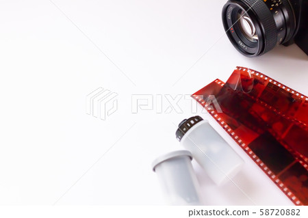 膠片相機和負片 58720882