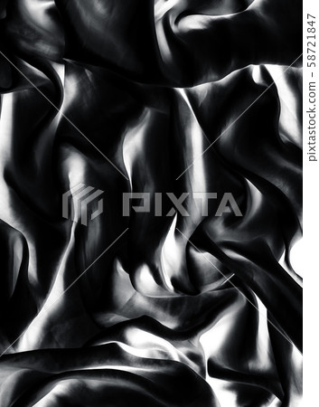 Luxury monochrome soft satin flatlay background Luxury monochrome soft satin flatlay background 58721847