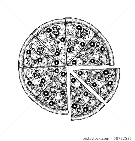 Pizza Vector Art Icons and Graphics for Free Download