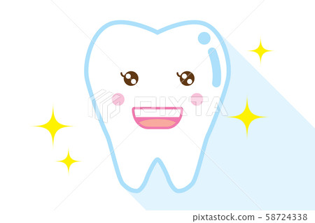 牙齒字符圖 牙齒字符圖 58724338