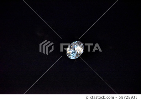 one diamond of classic shape on the black one diamond of classic shape on the black 58728933
