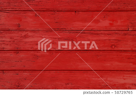 Red vintage painted wooden planks background 58729765