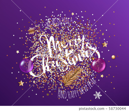 We with you a Merry Christmas and Happy new year. 58730044