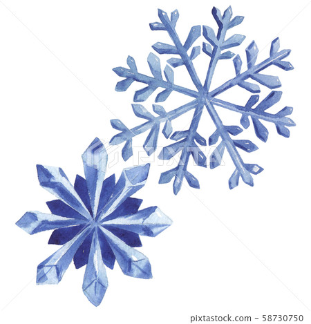 Christmas winter holiday symbol isolated. Watercolor background illustration set. Isolated winter 58730750