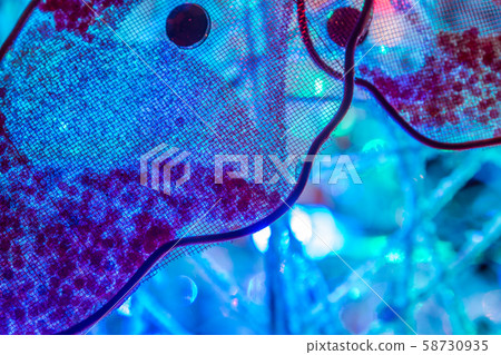 abstract christmas tree and ball decorated with abstract christmas tree and ball decorated with 58730935
