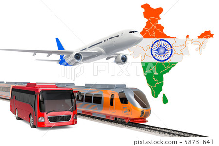 Passenger transportation in India 58731641