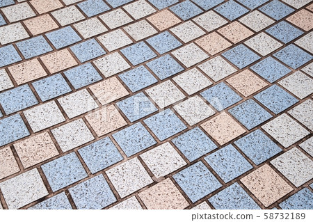 Stone Pavement Pattern 58732189
