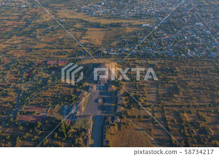 Teotihuacan Sightseeing Flight 58734217