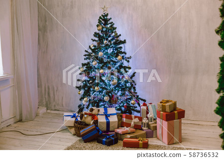 Christmas Interior lights Festoon new year Merry Christmas holiday gifts Christmas Interior lights Festoon new year Merry Christmas holiday gifts 58736532