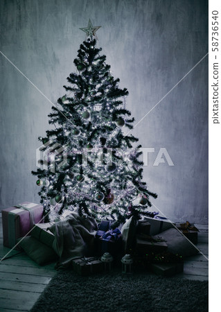 Christmas decoration Garland with lights gifts toys snowflakes Christmas tree Christmas decoration Garland with lights gifts toys snowflakes Christmas tree 58736540