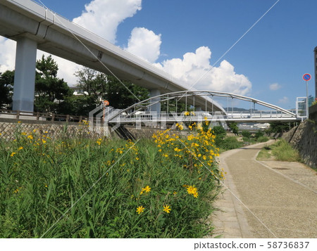 住吉河沿魚崎站的魚崎鄉景觀 58736837