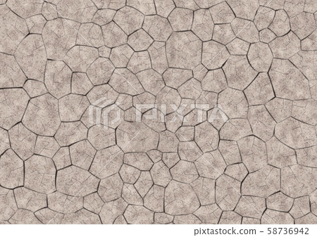 Rough ground that is dry and cracked Rough ground that is dry and cracked 58736942