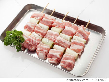 Yakitori Negima (Salt Grilled) Yakitori Negima (Salt Grilled) 58737020