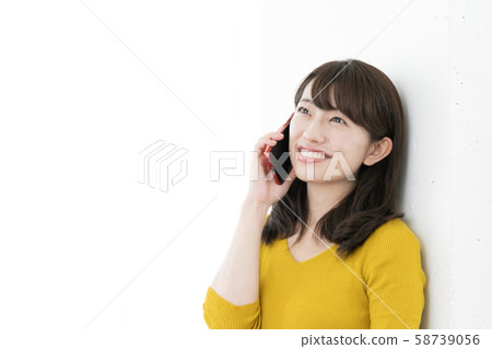 Female smartphone 58739056