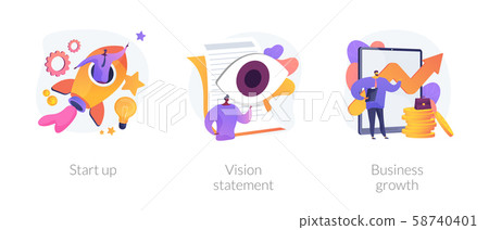 Business planning vector concept metaphors. 58740401
