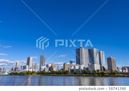 Harumi Waterfront high-rise building 58741390