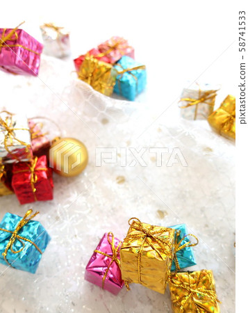 Present gift colorful christmas image Present gift colorful christmas image 58741533