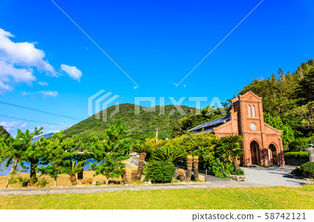 Dosaki Catholic Church [Goto City, Nagasaki Prefecture] 58742121