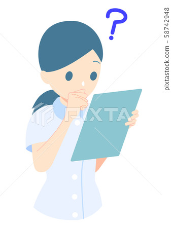 Female nurse pose 6 Female nurse pose 6 58742948