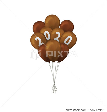 2020 Happy New Year. 58742955