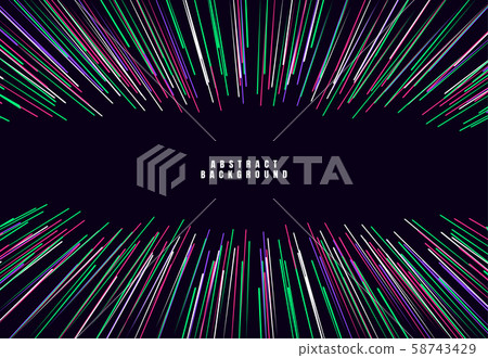 Lines composed of glowing backgrounds Lines composed of glowing backgrounds 58743429