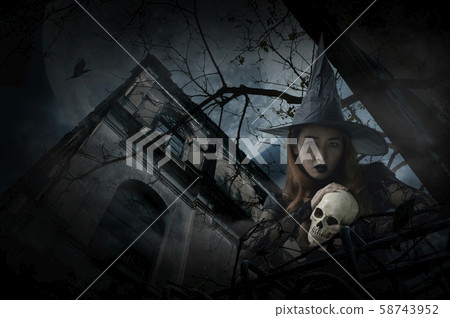 Halloween mystery concept Halloween mystery concept 58743952