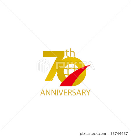 70th anniversary logo 58744487