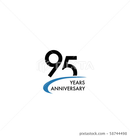 95th anniversary logo 58744498