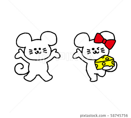 2隻白老鼠(簡單) 2隻白老鼠(簡單) 58745756