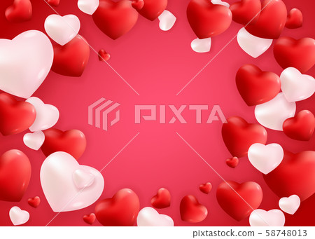 Valentine's Day Love and Feelings Background 58748013