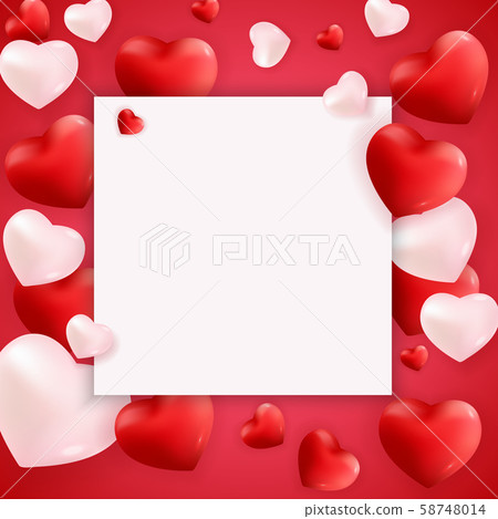 Valentine's Day Love and Feelings Background Valentine's Day Love and Feelings Background 58748014