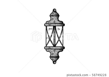 hand drawn Garden lamp logo Designs Inspiration hand drawn Garden lamp logo Designs Inspiration 58749228