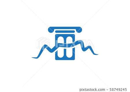 law firm logo Designs Inspiration Isolated on law firm logo Designs Inspiration Isolated on 58749245