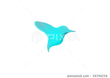humming bird logo Designs Inspiration Isolated on humming bird logo Designs Inspiration Isolated on 58749258