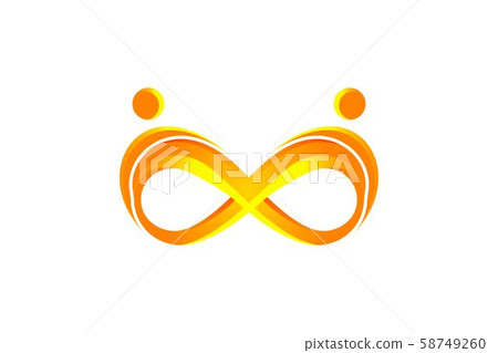infinity and people logo Designs Inspiration infinity and people logo Designs Inspiration 58749260