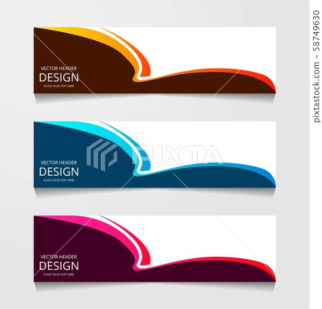 abstract geometric design banner web template. abstract geometric design banner web template. 58749630
