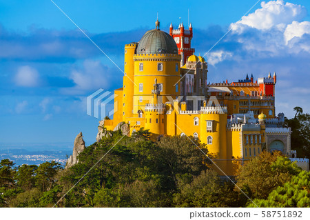 Pena Palace in Sintra - Portugal 58751892