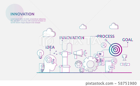 brainstorming innovation idea process and creative 58751980