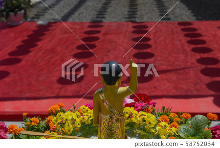 Buddha's Birthday Baby Buddha 58752034